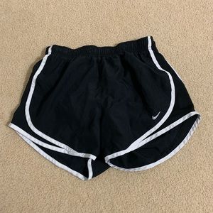 black nike shorts
